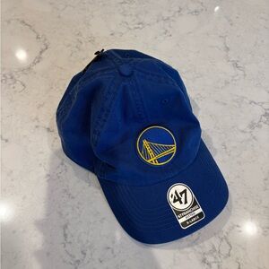 '47 Royal Blue Cap with Golden State Warriors Logo